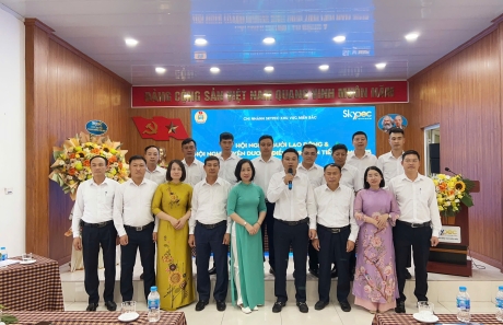 HỘI NGHỊ ĐẠI BIỂU NGƯỜI LAO ĐỘNG CHI NHÁNH SKYPEC KHU VỰC MIỀN BẮC NĂM 2025 VÀ TUYÊN DƯƠNG ĐIỂN HÌNH TIÊN TIẾN 